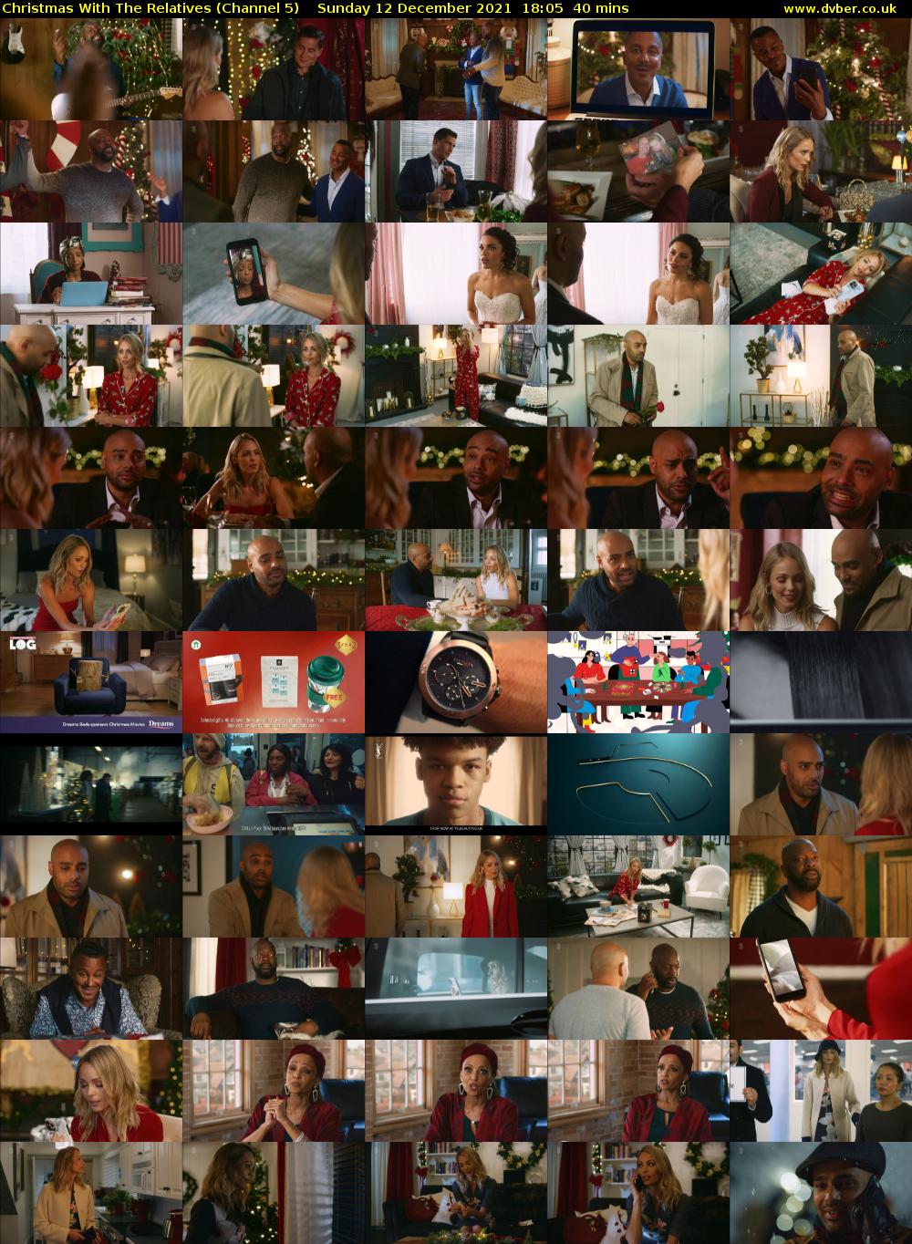 Christmas With The Relatives (Channel 5) Sunday 12 December 2021 18:05 - 18:45