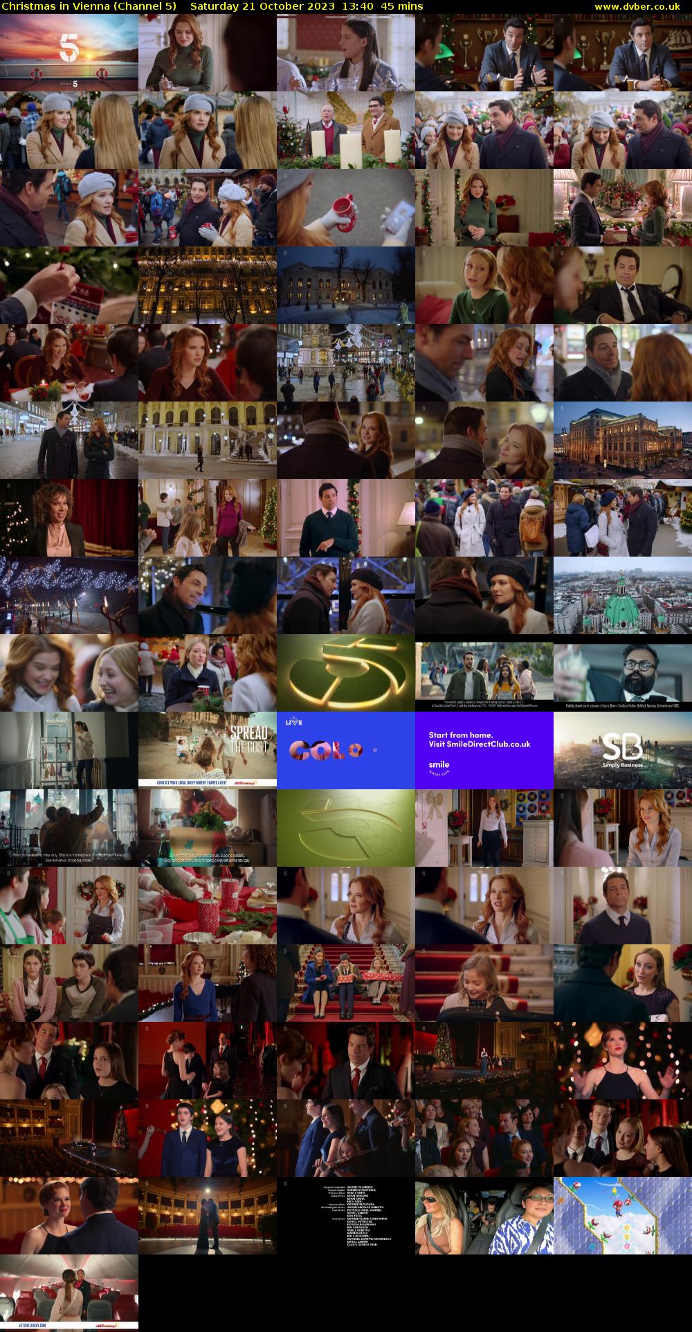Christmas in Vienna (Channel 5) Saturday 21 October 2023 13:40 - 14:25