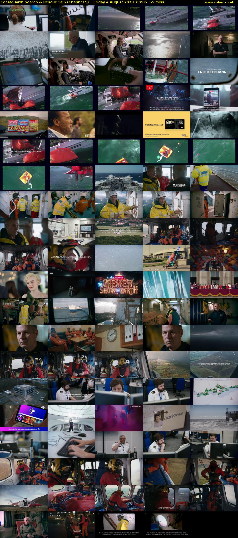 Coastguard: Search & Rescue SOS (Channel 5) Friday 4 August 2023 00:05 - 01:00