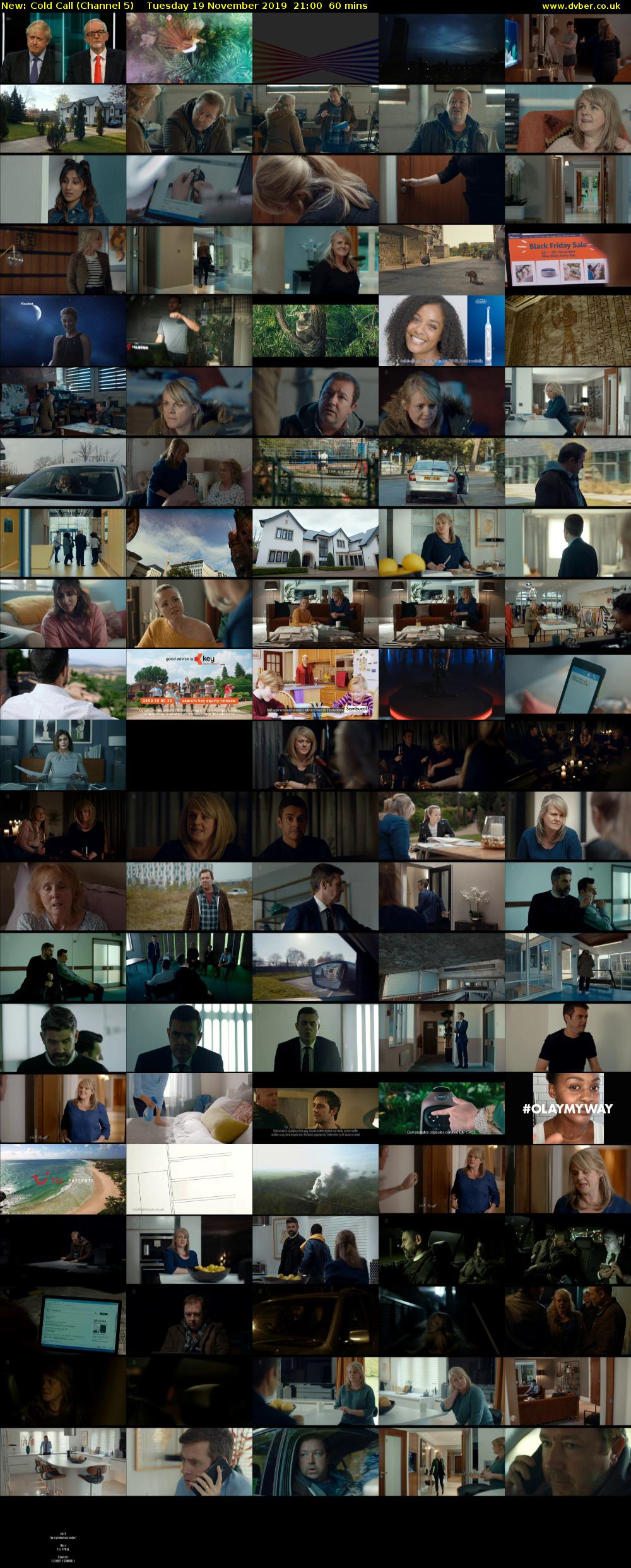 Cold Call (Channel 5) Tuesday 19 November 2019 21:00 - 22:00