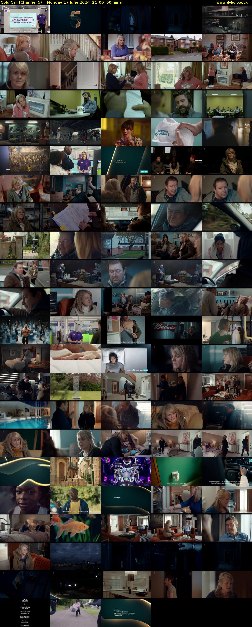 Cold Call (Channel 5) Monday 17 June 2024 21:00 - 22:00
