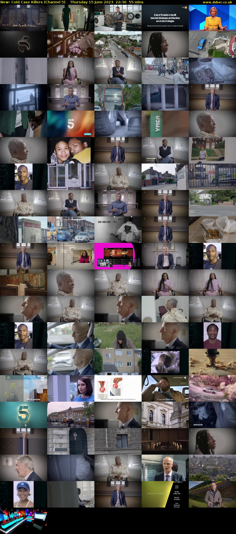 Cold Case Killers (Channel 5) Thursday 15 June 2023 22:30 - 23:25