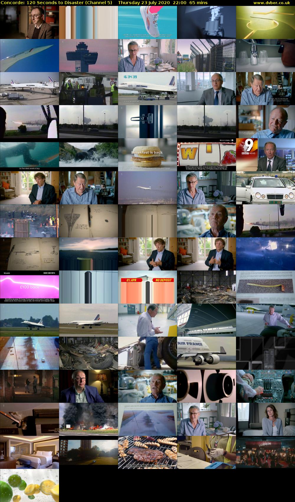 Concorde: 120 Seconds to Disaster (Channel 5) Thursday 23 July 2020 22:00 - 23:05