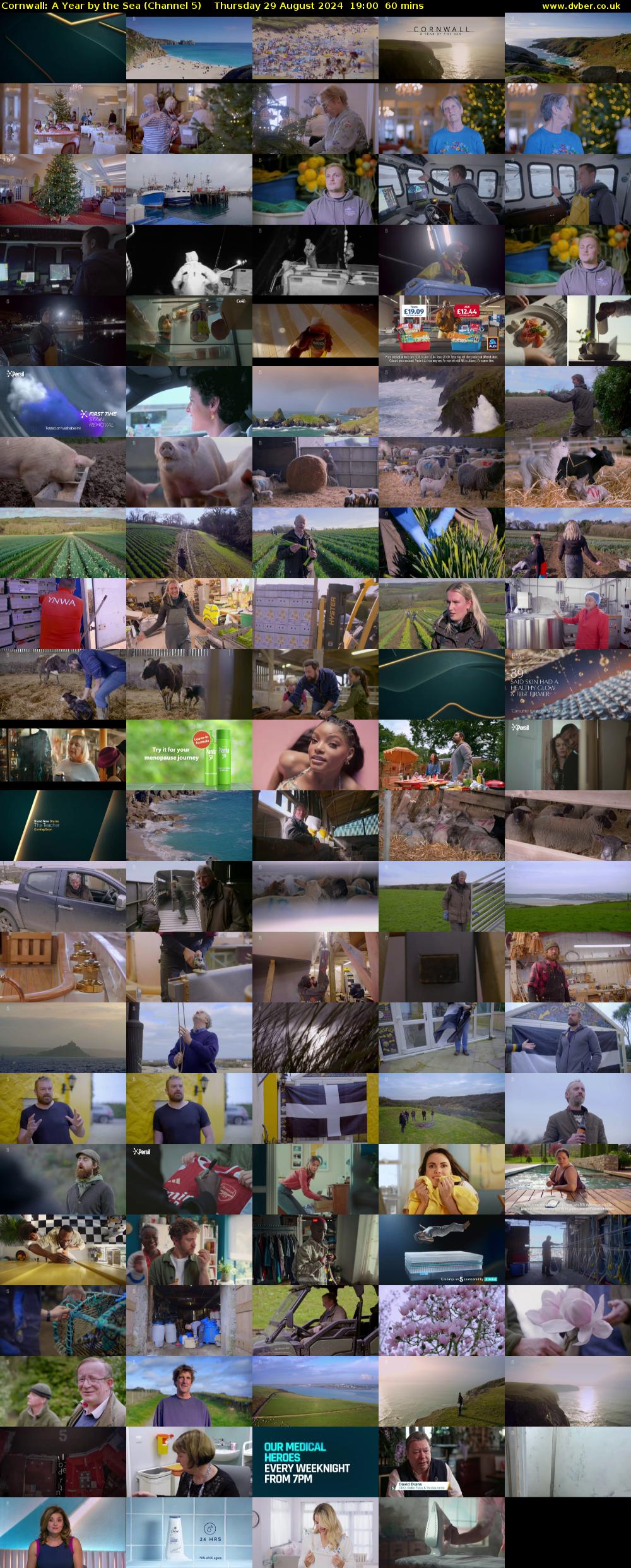 Cornwall: A Year by the Sea (Channel 5) Thursday 29 August 2024 19:00 - 20:00