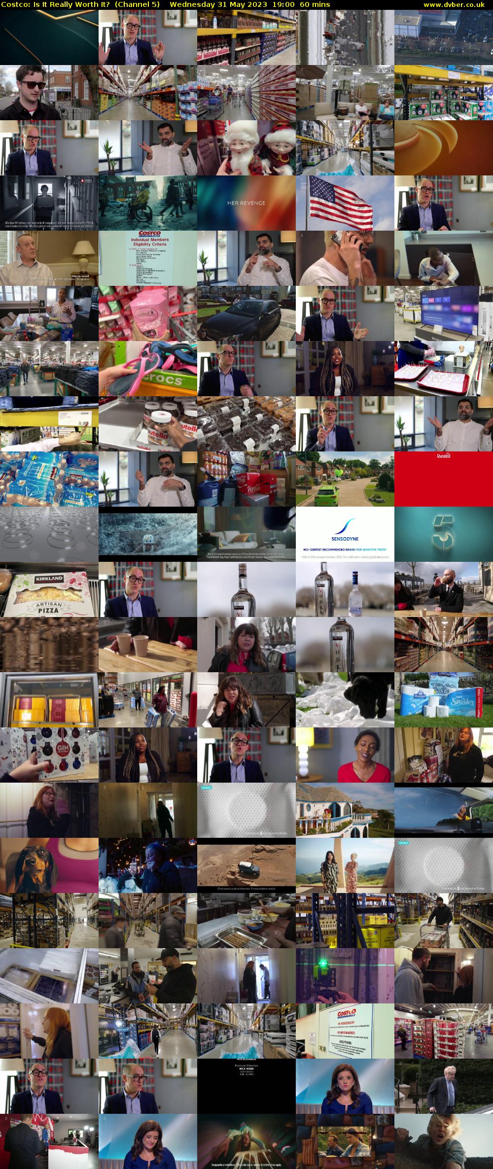 Costco: Is It Really Worth It?  (Channel 5) Wednesday 31 May 2023 19:00 - 20:00