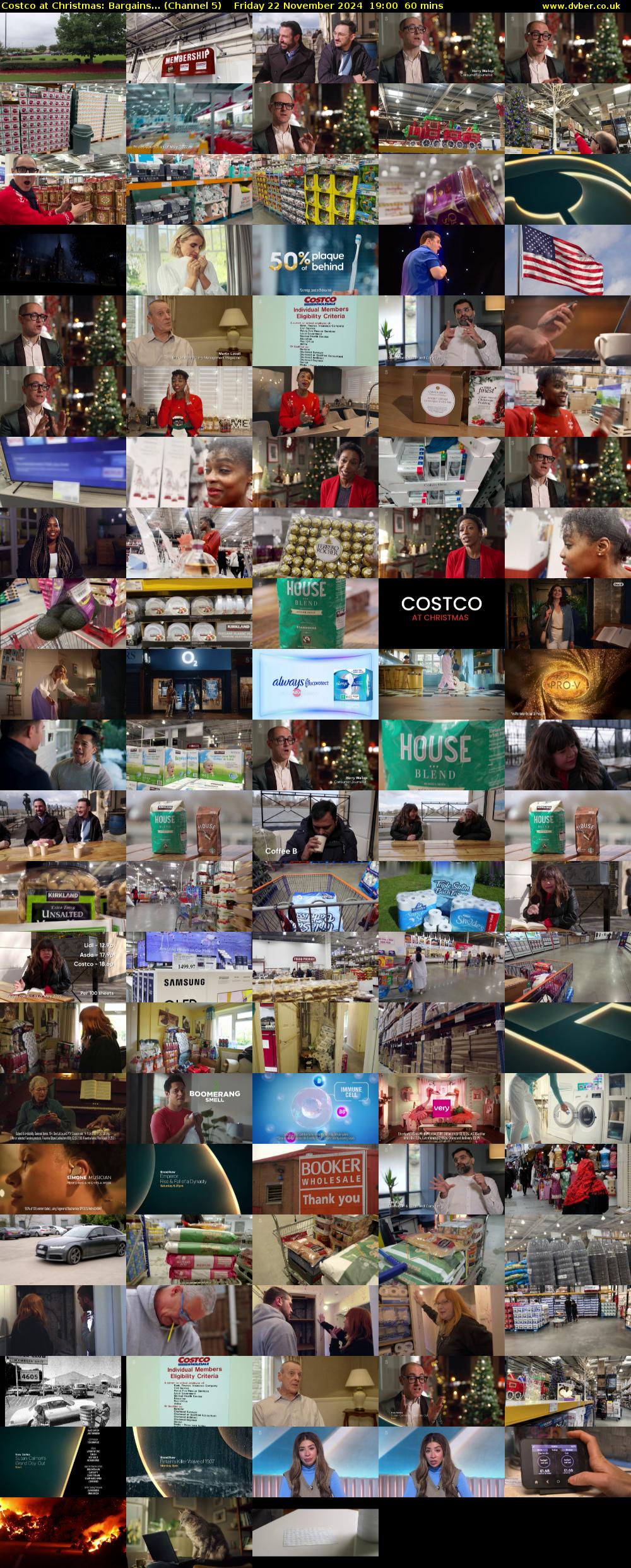 Costco at Christmas: Bargains... (Channel 5) Friday 22 November 2024 19:00 - 20:00