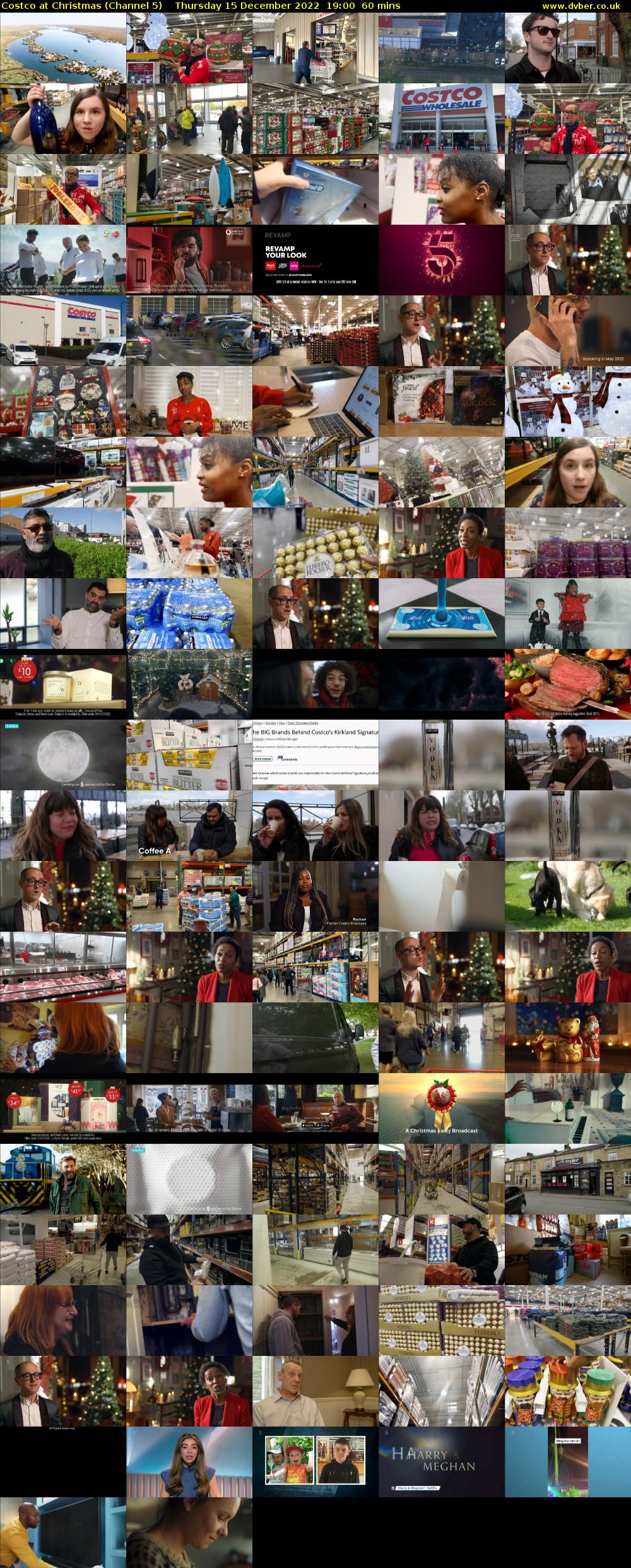 Costco at Christmas (Channel 5) Thursday 15 December 2022 19:00 - 20:00