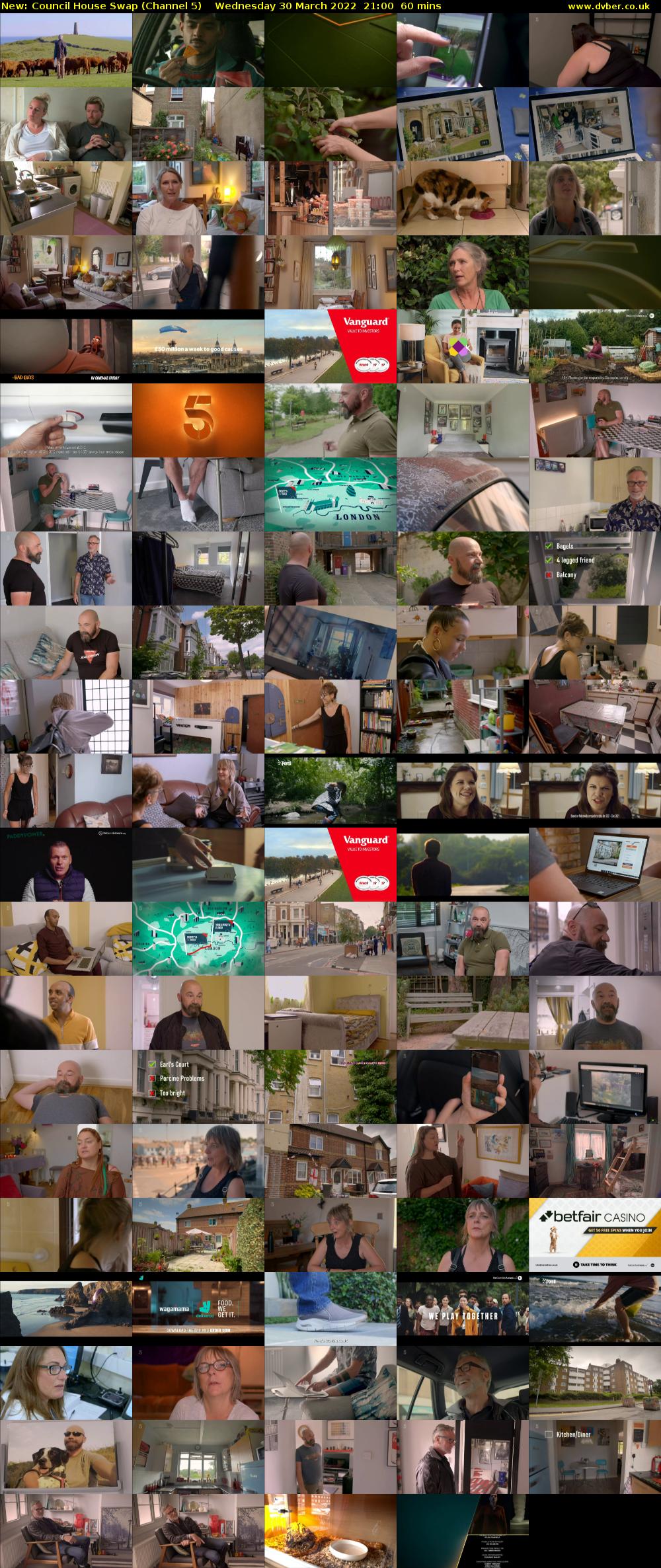 Council House Swap (Channel 5) Wednesday 30 March 2022 21:00 - 22:00