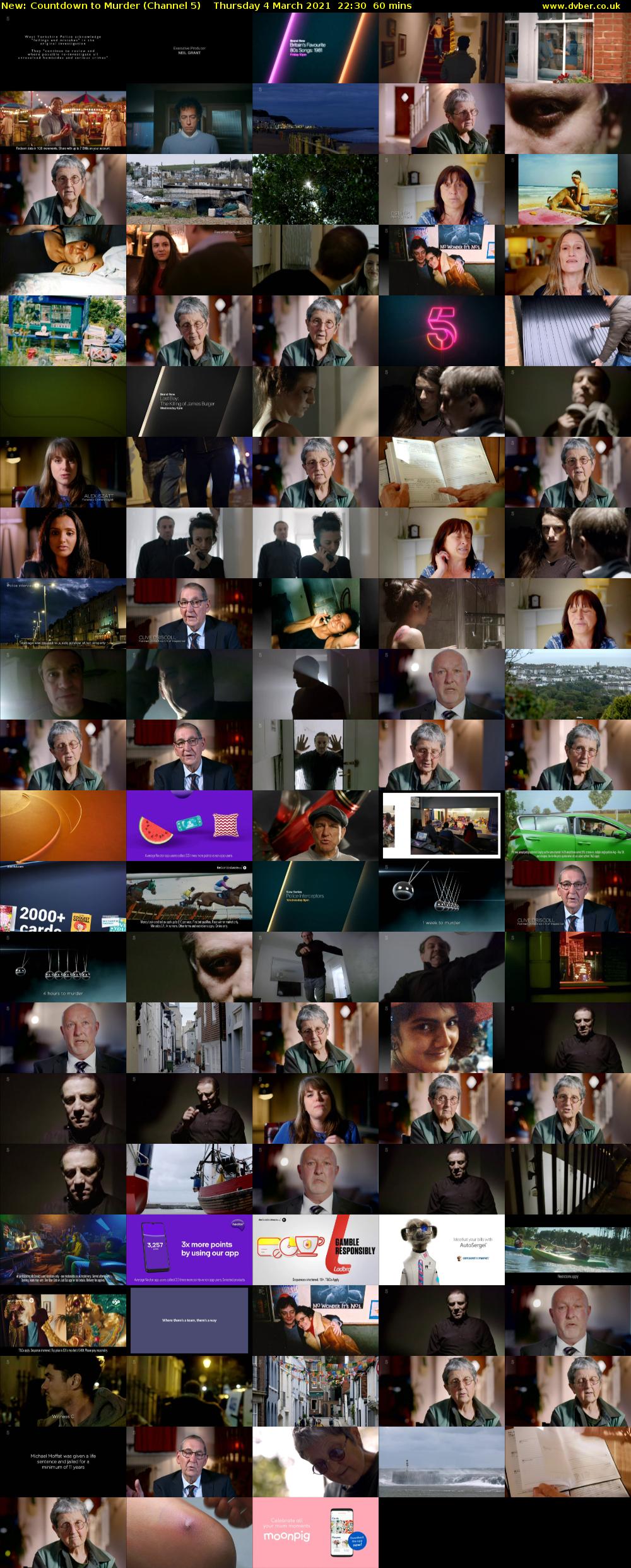 Countdown to Murder (Channel 5) Thursday 4 March 2021 22:30 - 23:30