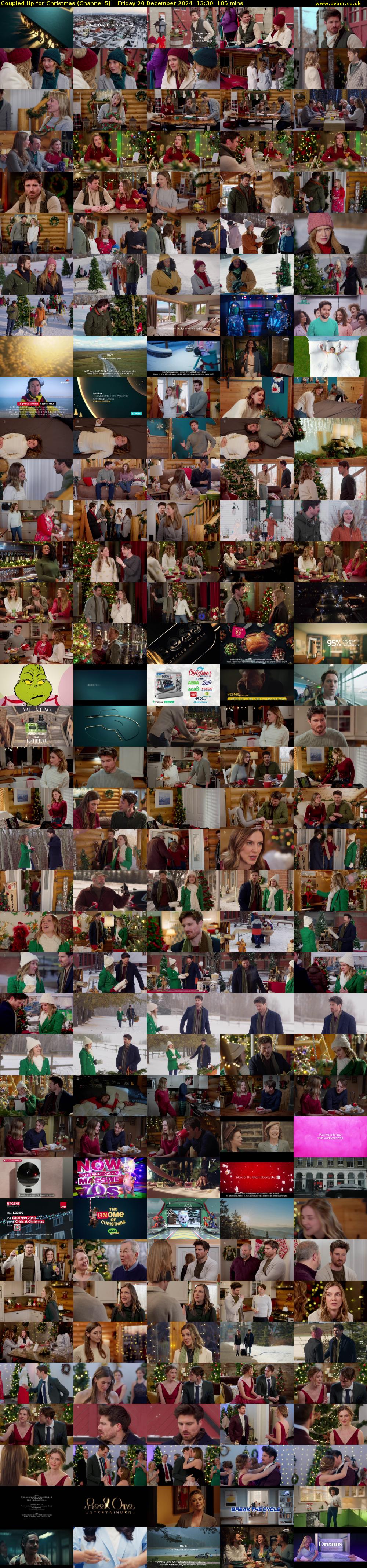 Coupled Up for Christmas (Channel 5) Friday 20 December 2024 13:30 - 15:15