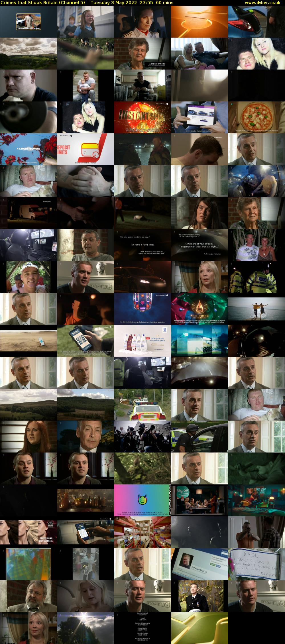Crimes that Shook Britain (Channel 5) Tuesday 3 May 2022 23:55 - 00:55