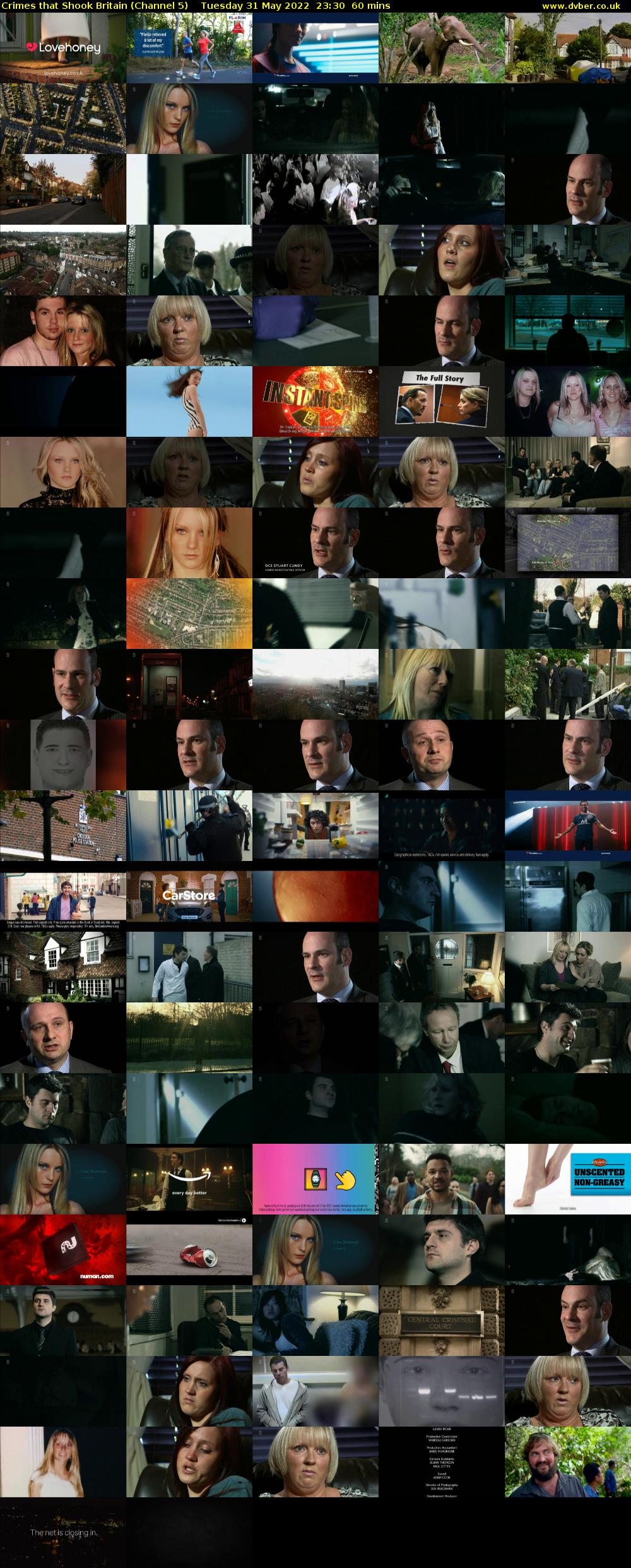 Crimes that Shook Britain (Channel 5) Tuesday 31 May 2022 23:30 - 00:30