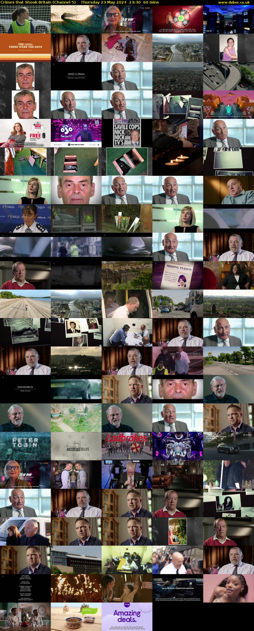 Crimes that Shook Britain (Channel 5) Thursday 23 May 2024 23:30 - 00:30