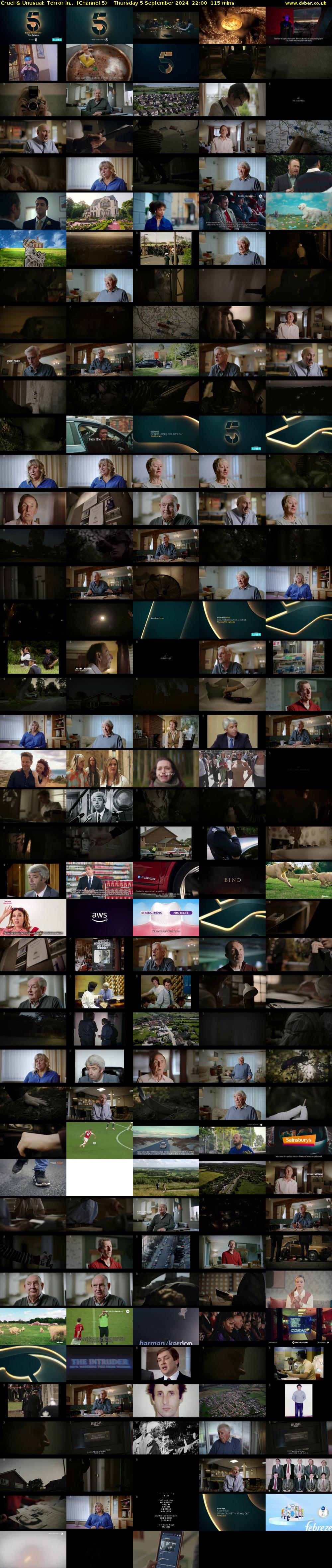 Cruel & Unusual: Terror in... (Channel 5) Thursday 5 September 2024 22:00 - 23:55
