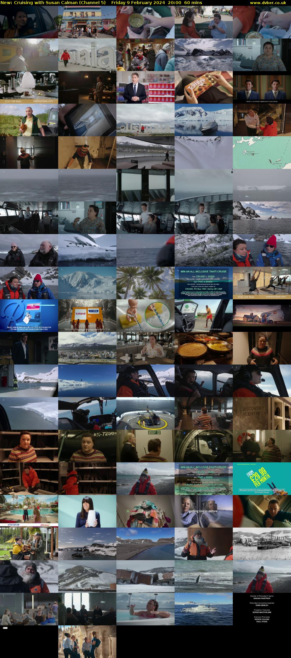 Cruising with Susan Calman (Channel 5) Friday 9 February 2024 20:00 - 21:00