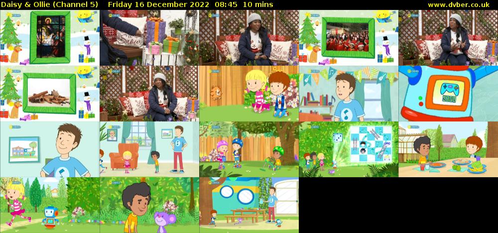 Daisy & Ollie (Channel 5) Friday 16 December 2022 08:45 - 08:55