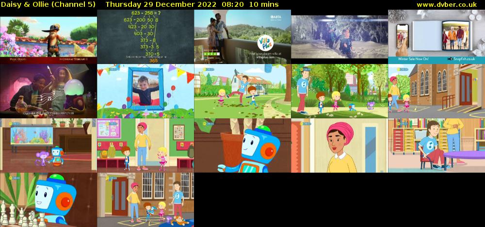 Daisy & Ollie (Channel 5) Thursday 29 December 2022 08:20 - 08:30