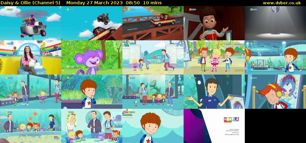 Daisy & Ollie (Channel 5) Monday 27 March 2023 08:50 - 09:00