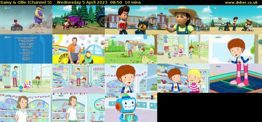 Daisy & Ollie (Channel 5) Wednesday 5 April 2023 08:50 - 09:00