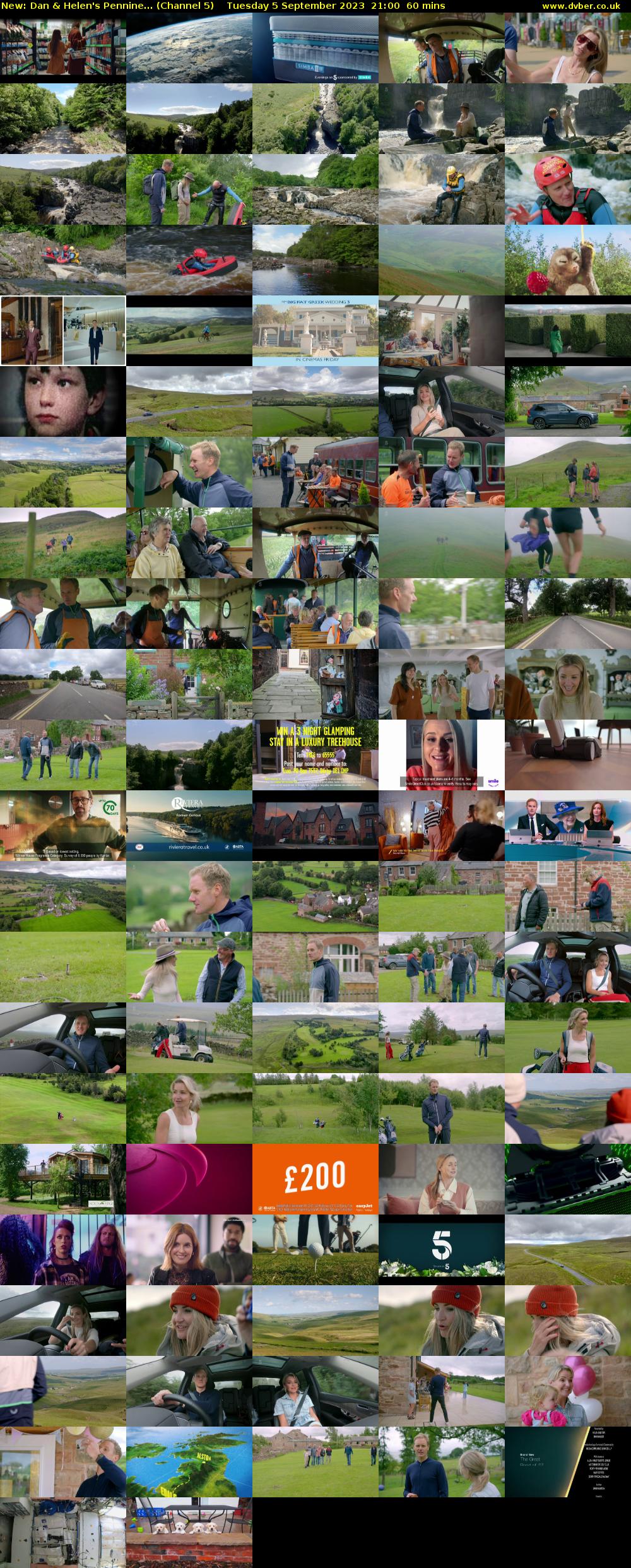 Dan & Helen's Pennine... (Channel 5) Tuesday 5 September 2023 21:00 - 22:00
