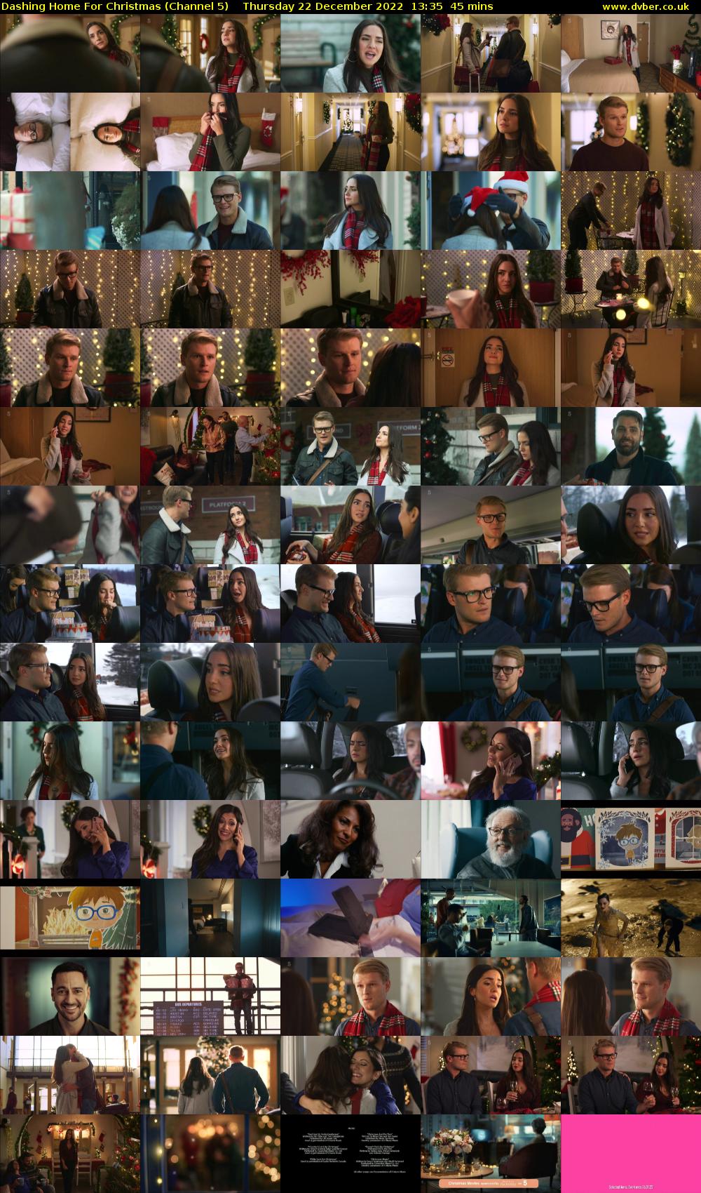 Dashing Home For Christmas (Channel 5) Thursday 22 December 2022 13:35 - 14:20