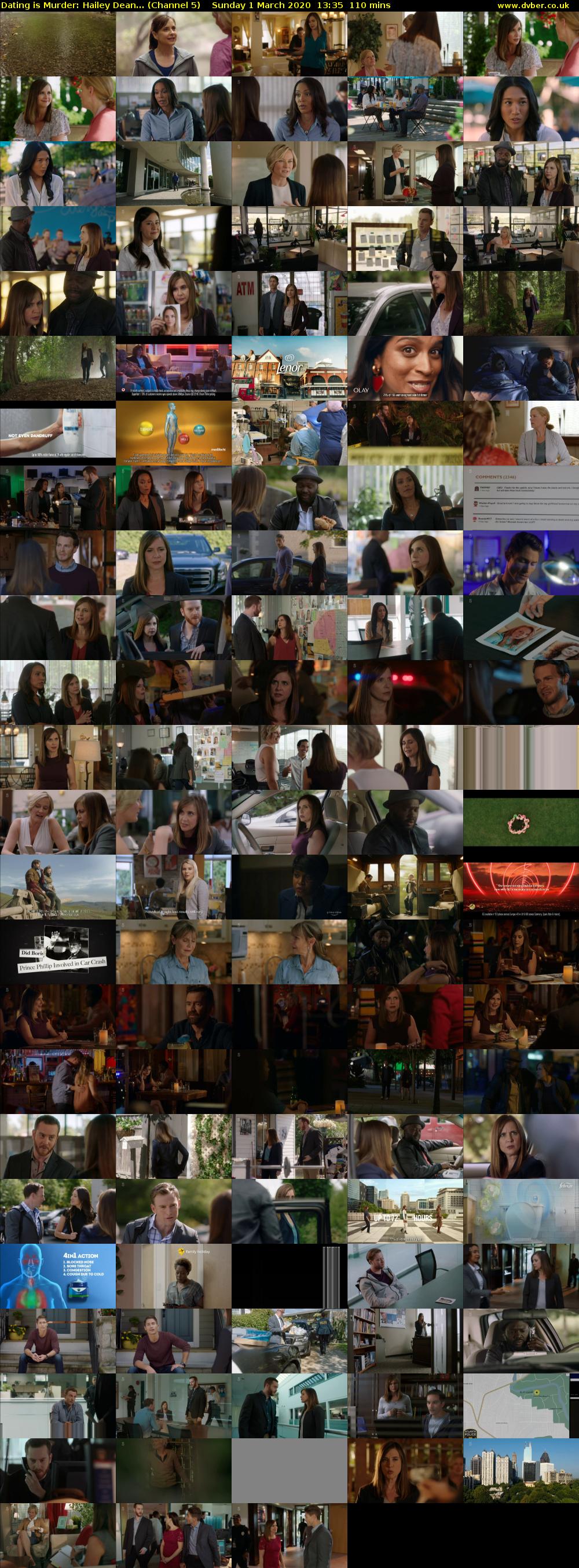 Dating is Murder: Hailey Dean... (Channel 5) Sunday 1 March 2020 13:35 - 15:25