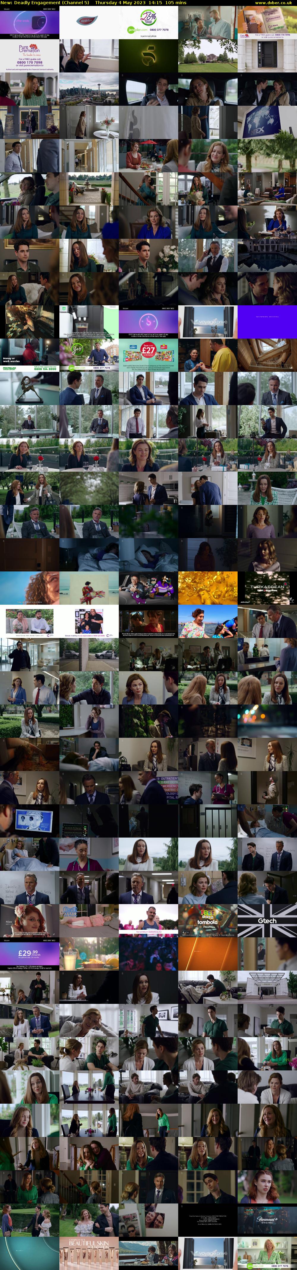 Deadly Engagement (Channel 5) Thursday 4 May 2023 14:15 - 16:00