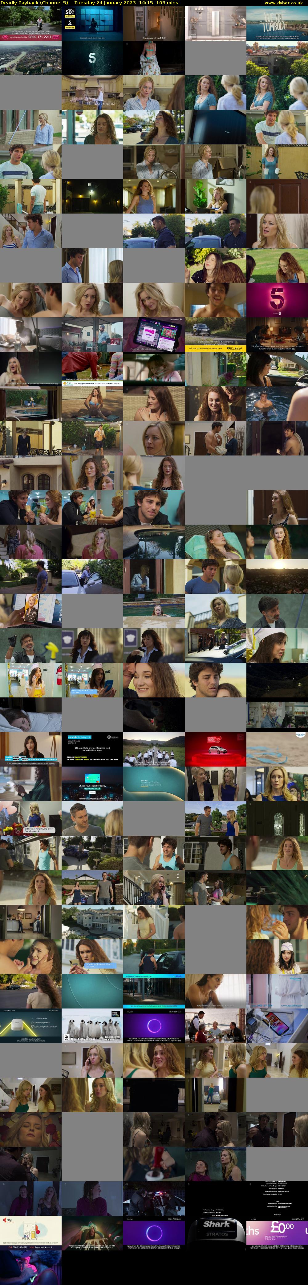 Deadly Payback (Channel 5) Tuesday 24 January 2023 14:15 - 16:00