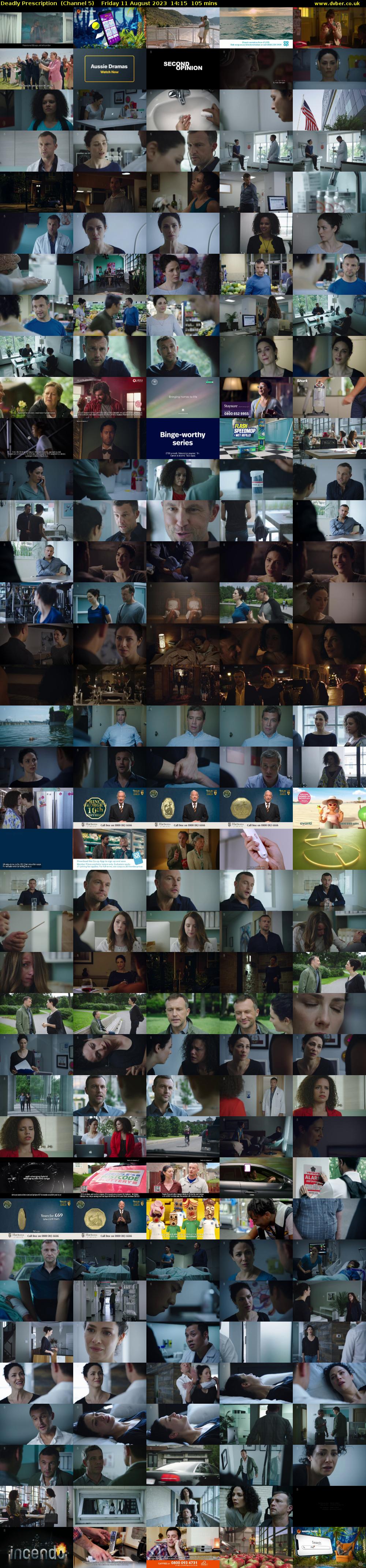 Deadly Prescription  (Channel 5) Friday 11 August 2023 14:15 - 16:00