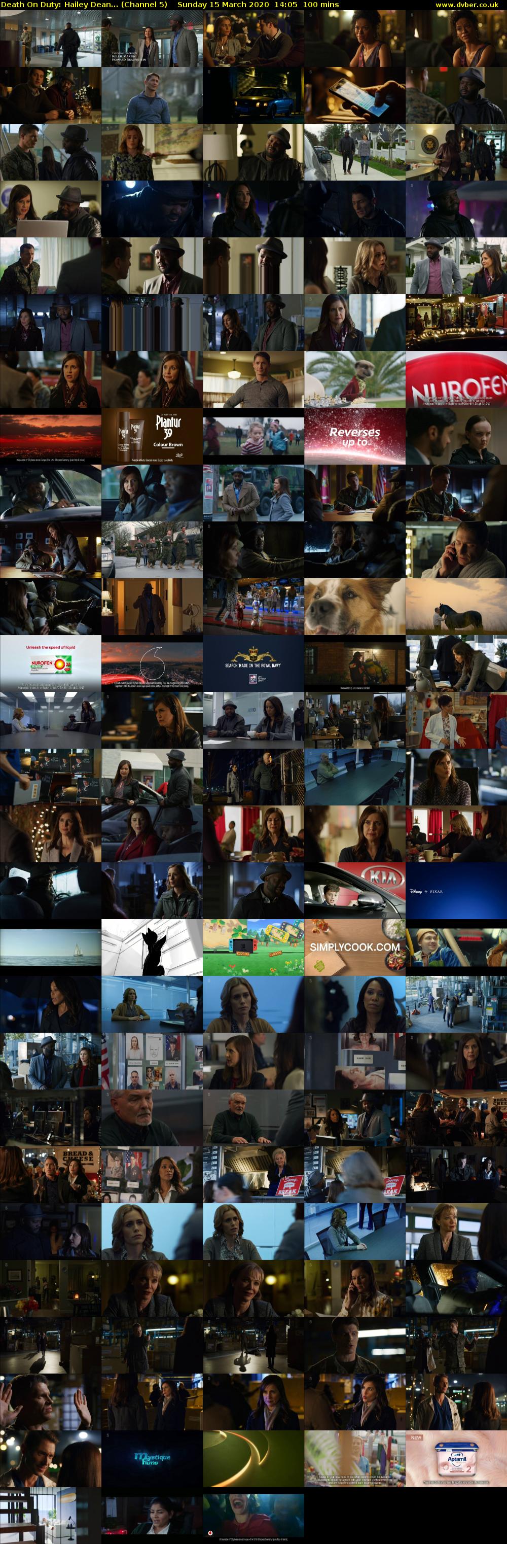 Death On Duty: Hailey Dean... (Channel 5) Sunday 15 March 2020 14:05 - 15:45