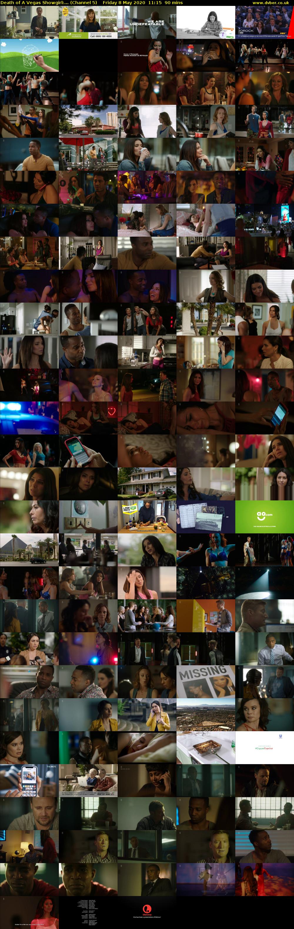 Death of A Vegas Showgirl:... (Channel 5) Friday 8 May 2020 11:15 - 12:45