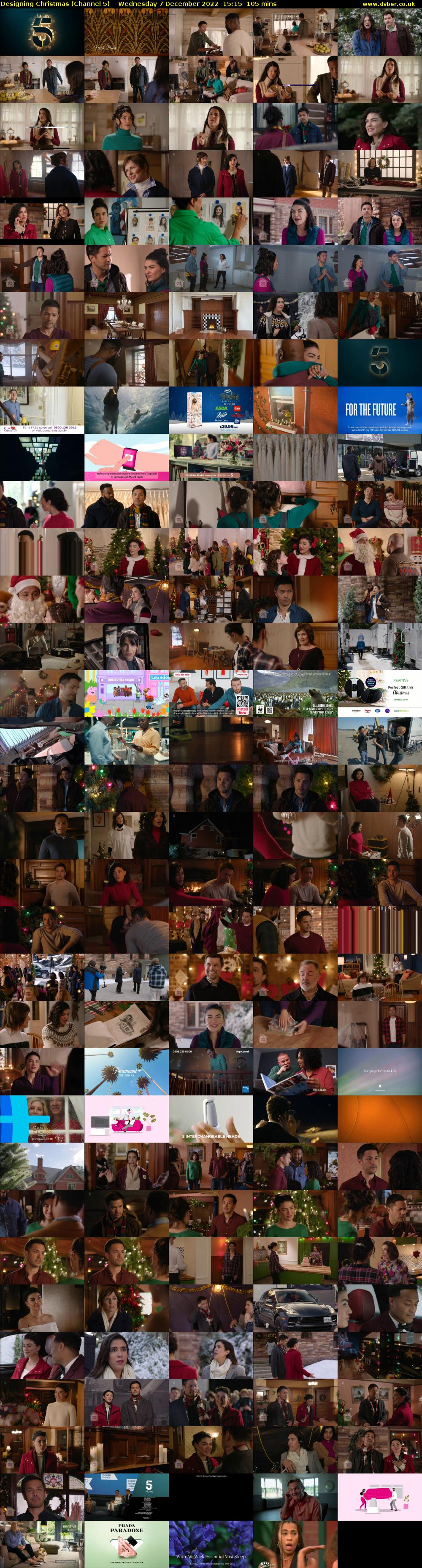 Designing Christmas (Channel 5) Wednesday 7 December 2022 15:15 - 17:00