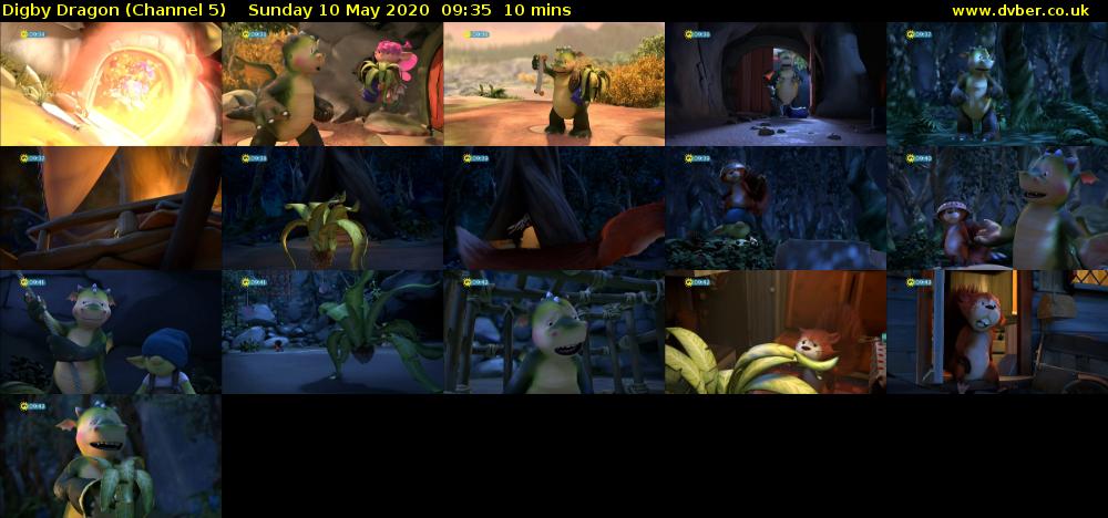 Digby Dragon (Channel 5) Sunday 10 May 2020 09:35 - 09:45
