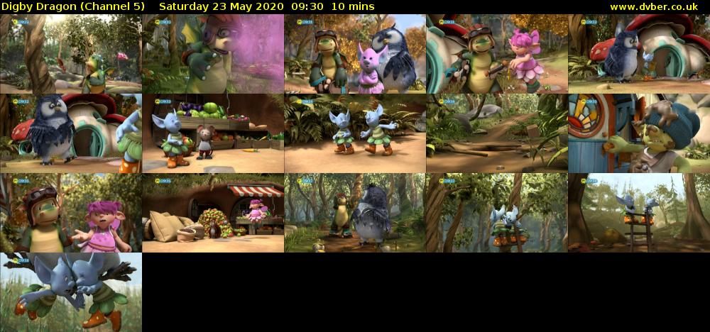 Digby Dragon (Channel 5) Saturday 23 May 2020 09:30 - 09:40