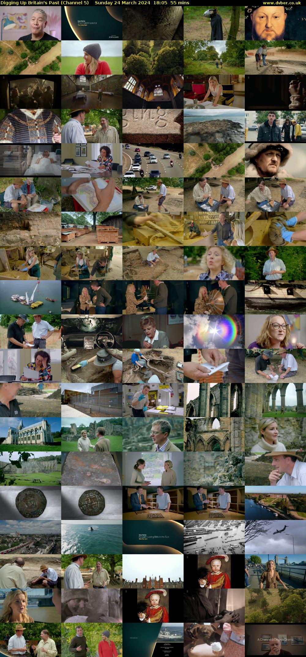 Digging Up Britain's Past (Channel 5) Sunday 24 March 2024 18:05 - 19:00