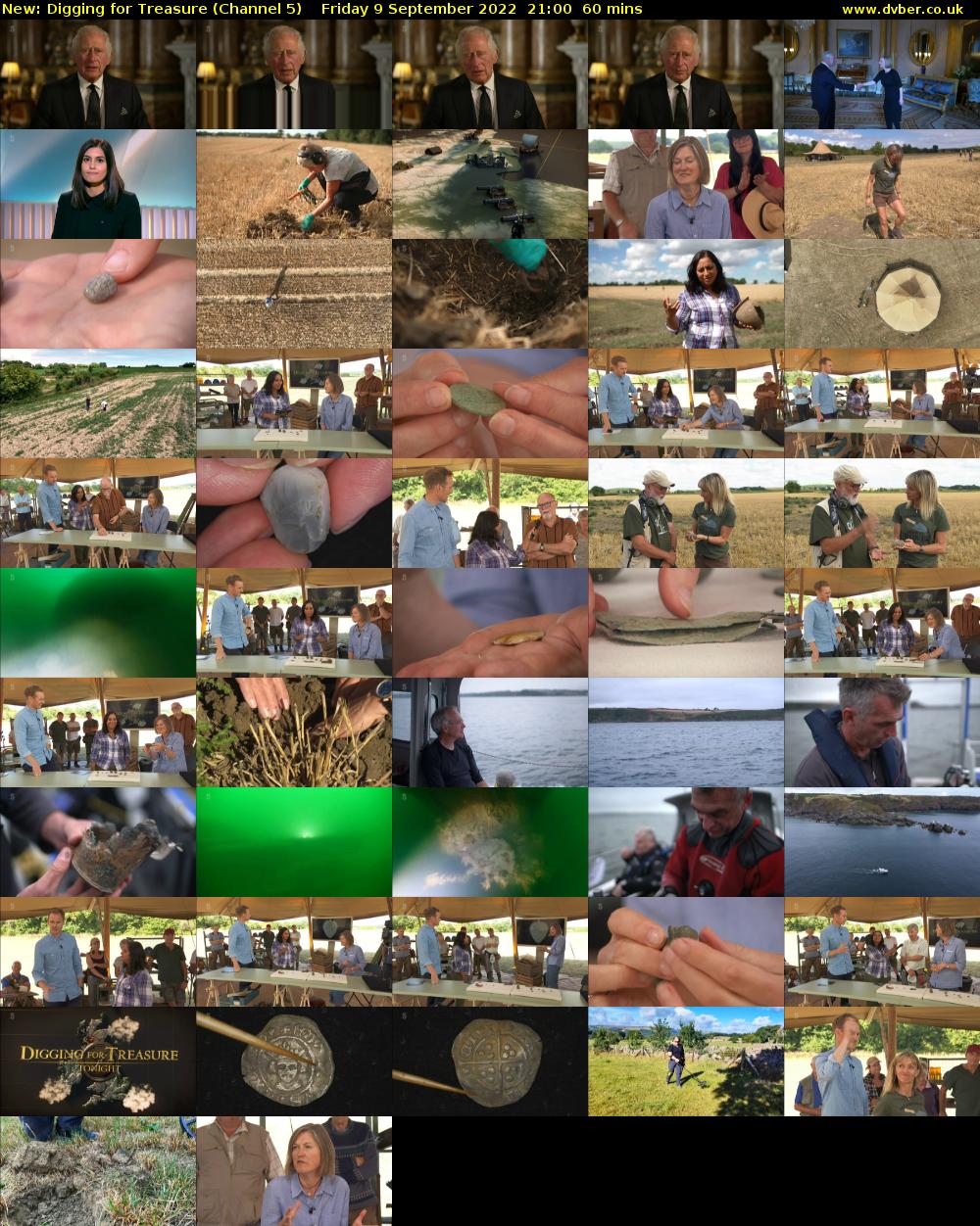 Digging for Treasure (Channel 5) Friday 9 September 2022 21:00 - 22:00