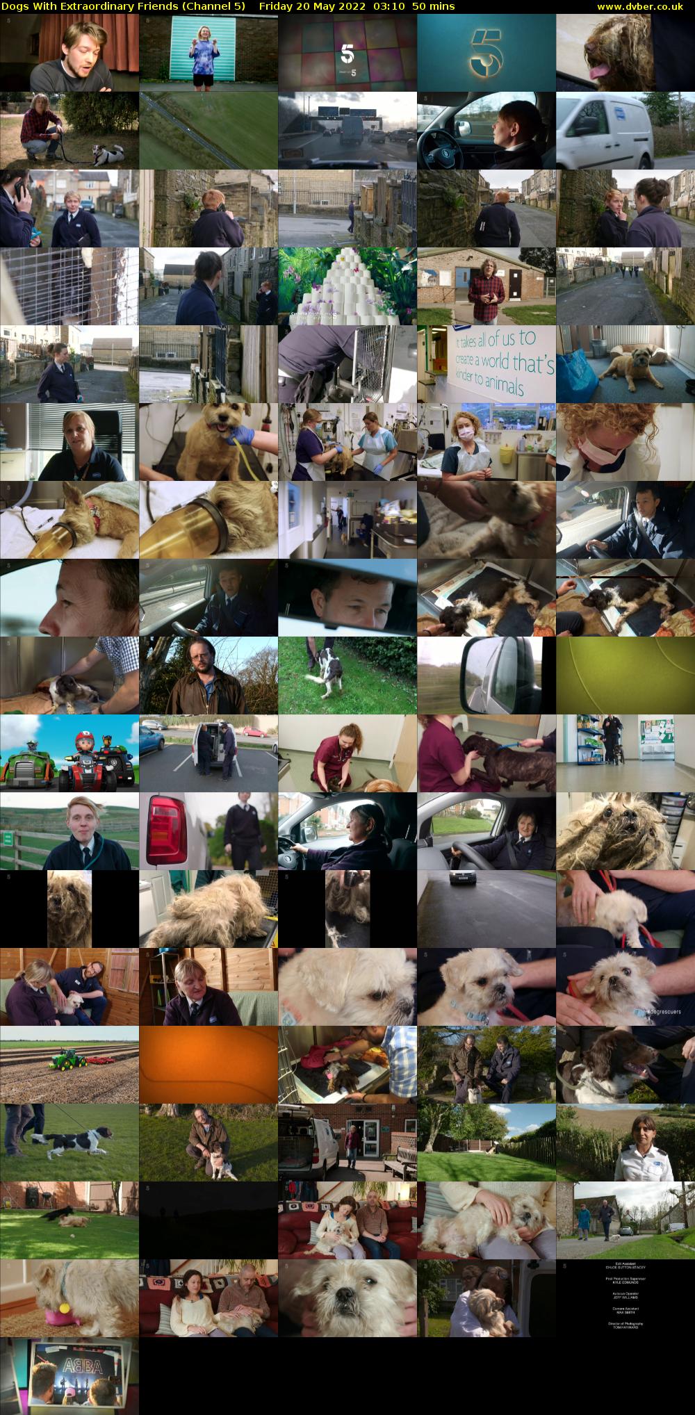 Dogs With Extraordinary Friends (Channel 5) Friday 20 May 2022 03:10 - 04:00
