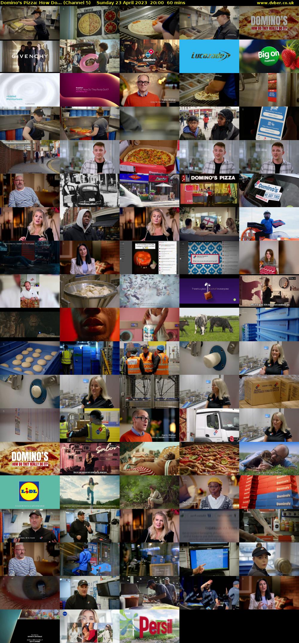 Domino's Pizza: How Do... (Channel 5) Sunday 23 April 2023 20:00 - 21:00