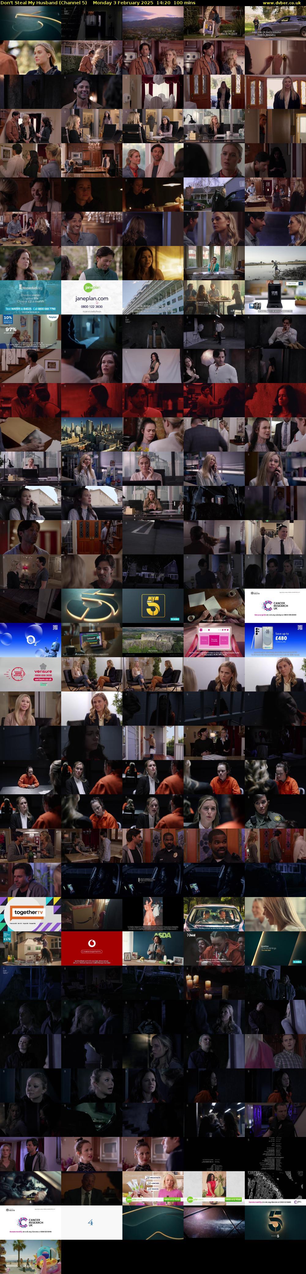 Don't Steal My Husband (Channel 5) Monday 3 February 2025 14:20 - 16:00