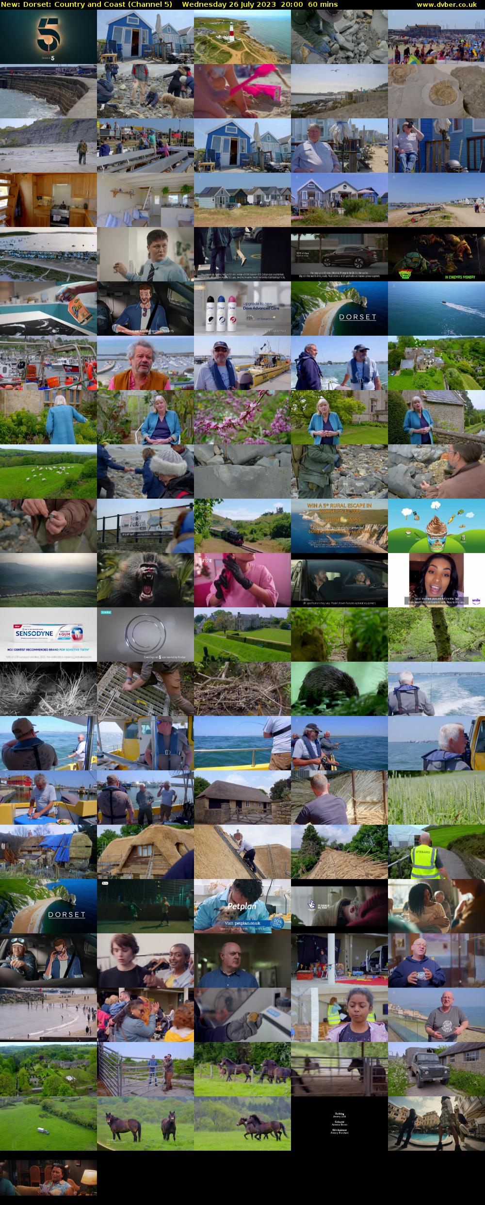 Dorset: Country and Coast (Channel 5) Wednesday 26 July 2023 20:00 - 21:00