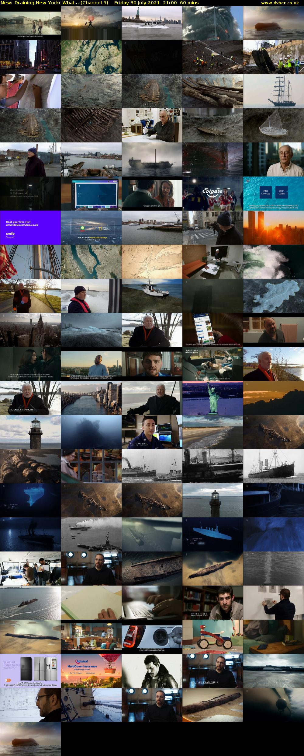 Draining New York: What... (Channel 5) Friday 30 July 2021 21:00 - 22:00