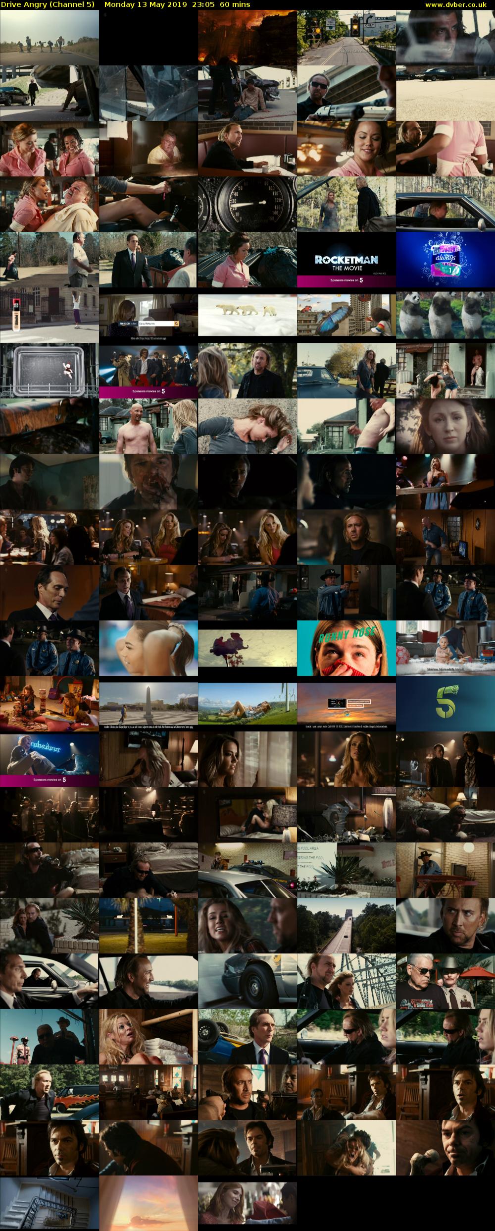 Drive Angry (Channel 5) Monday 13 May 2019 23:05 - 00:05