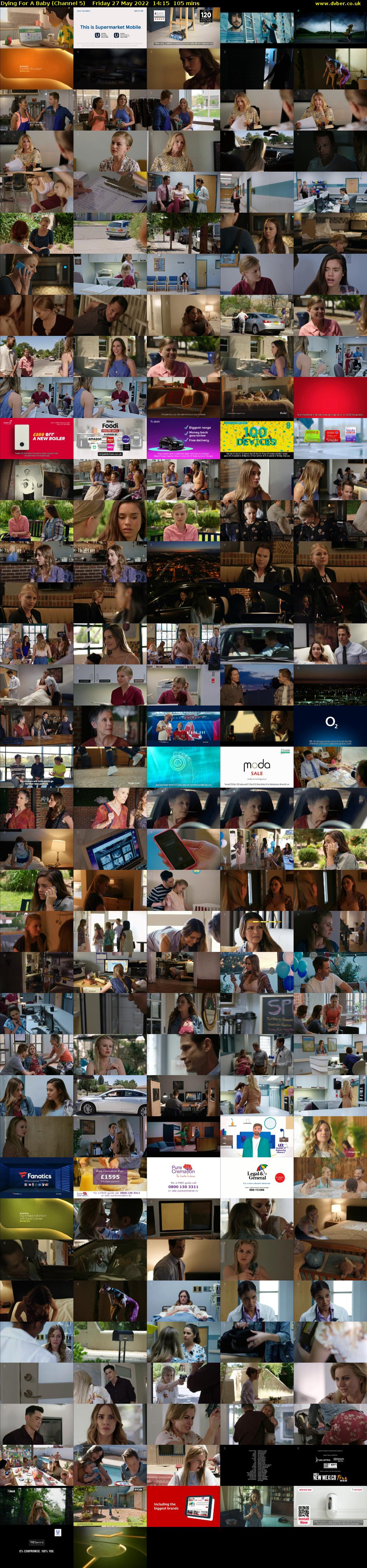 Dying For A Baby (Channel 5) Friday 27 May 2022 14:15 - 16:00