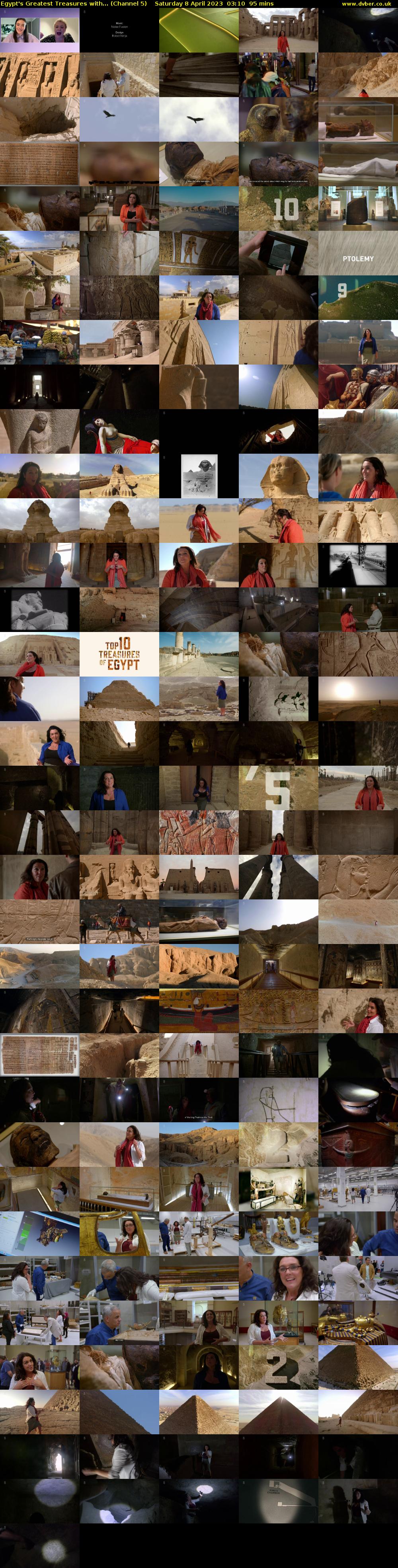 Egypt's Greatest Treasures With... (Channel 5) Saturday 8 April 2023 03:10 - 04:45