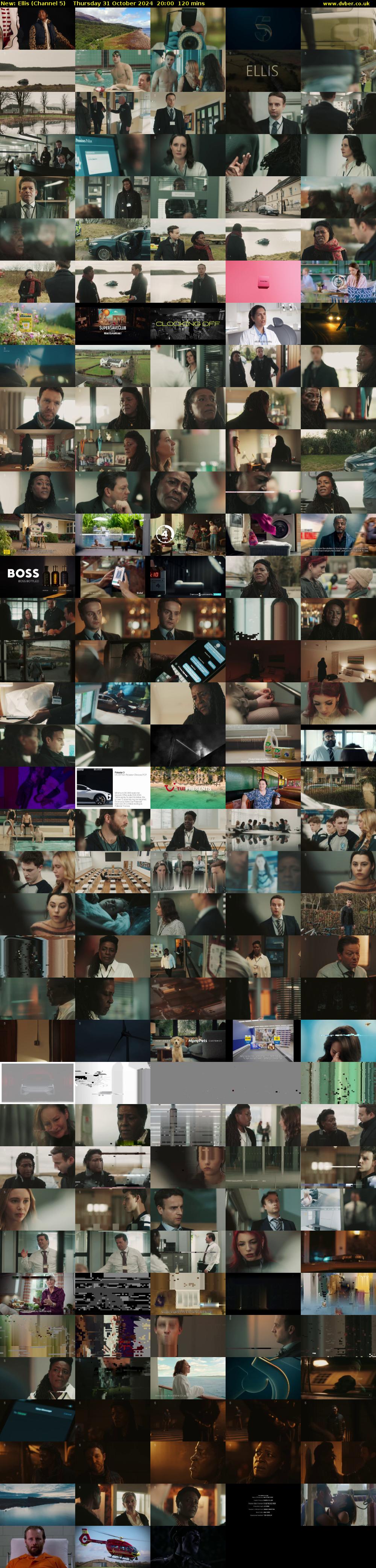 Ellis (Channel 5) Thursday 31 October 2024 20:00 - 22:00