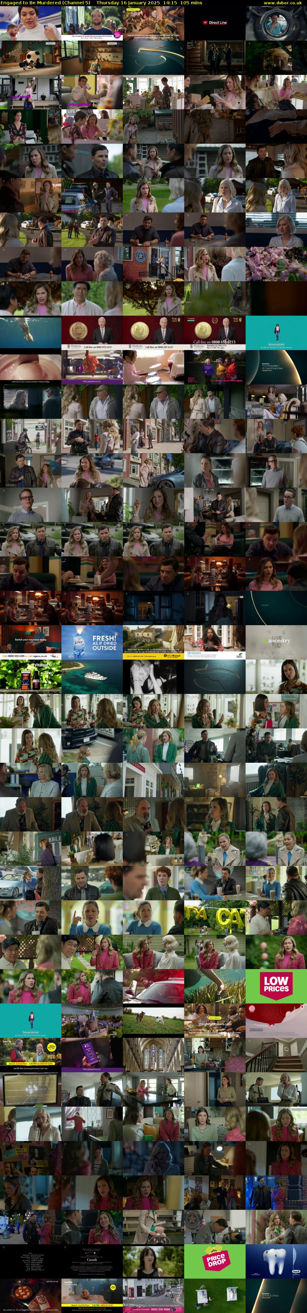 Engaged to Be Murdered (Channel 5) Thursday 16 January 2025 14:15 - 16:00