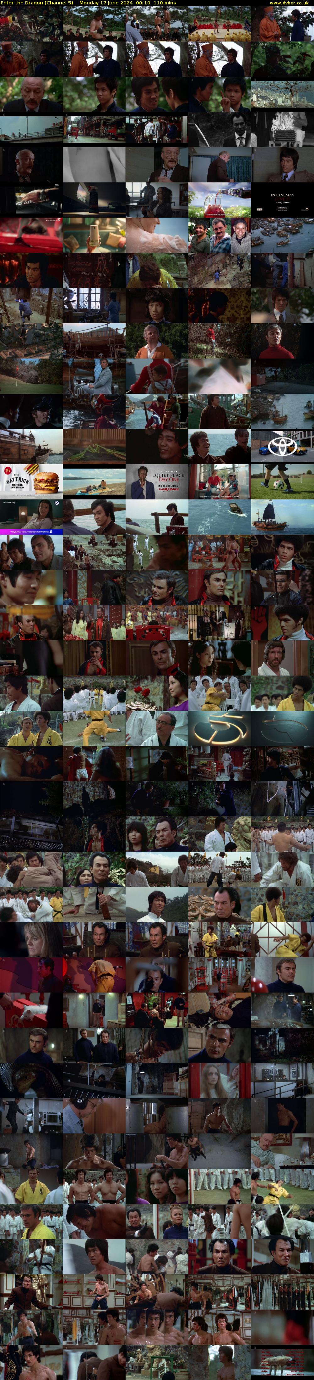 Enter the Dragon (Channel 5) Monday 17 June 2024 00:10 - 02:00