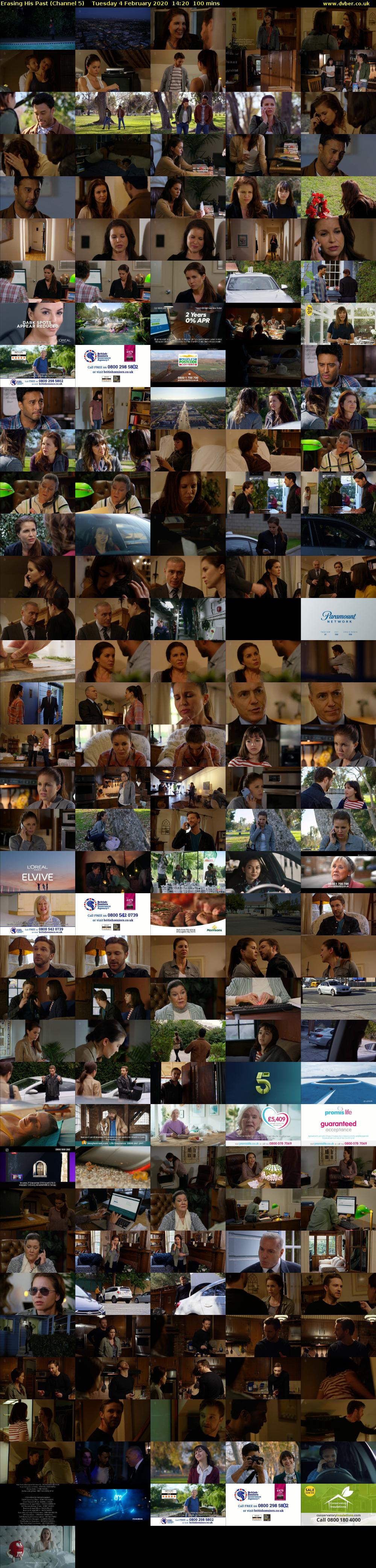 Erasing His Past (Channel 5) Tuesday 4 February 2020 14:20 - 16:00