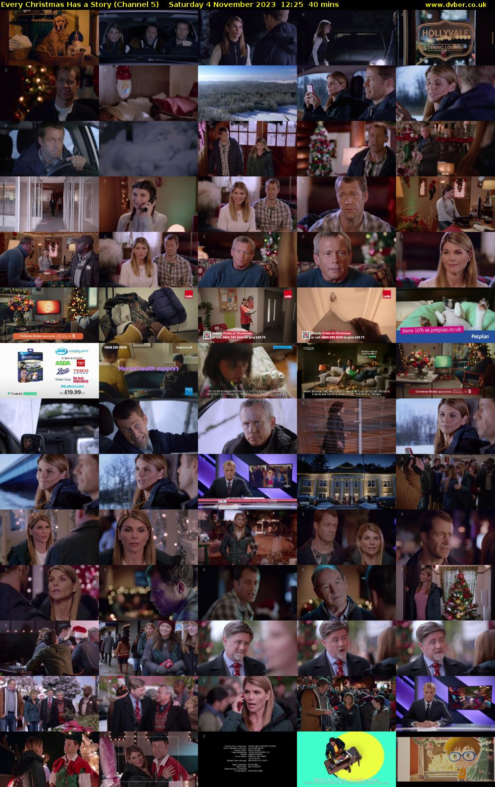 Every Christmas Has a Story (Channel 5) Saturday 4 November 2023 12:25 - 13:05