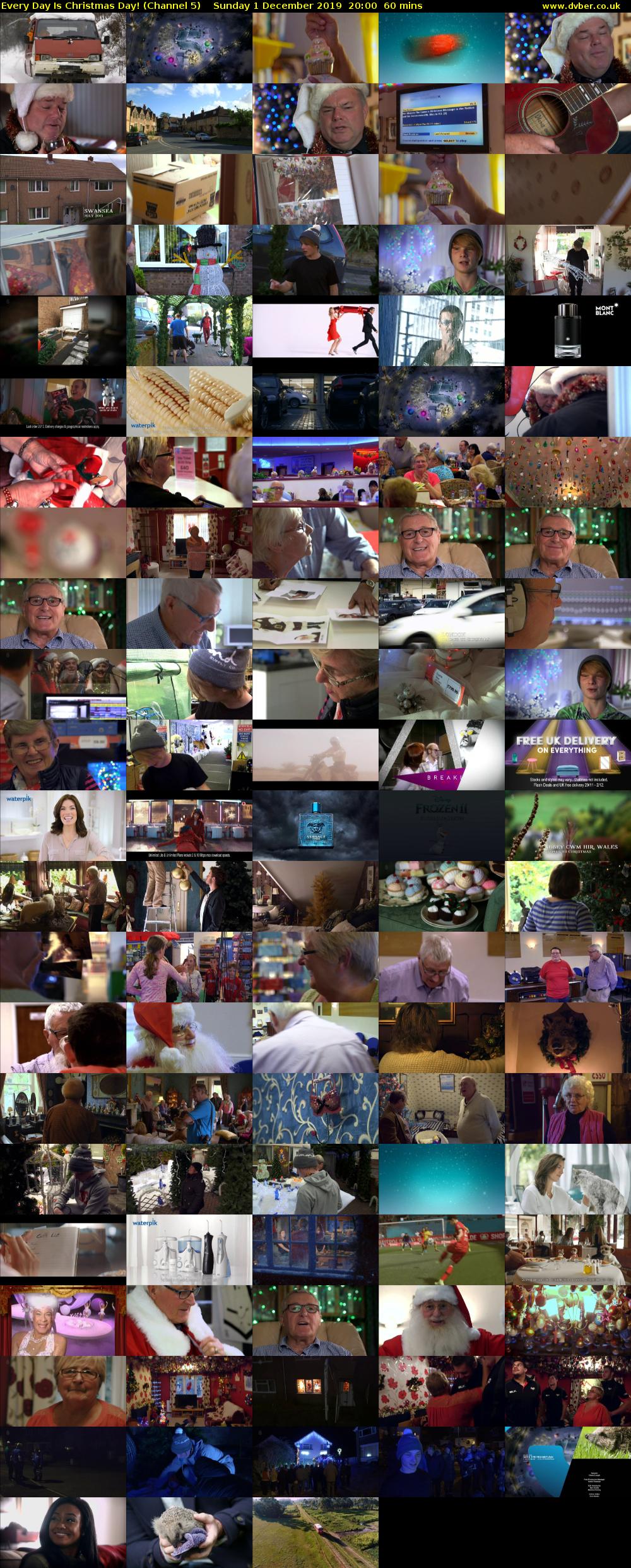 Every Day Is Christmas Day! (Channel 5) Sunday 1 December 2019 20:00 - 21:00